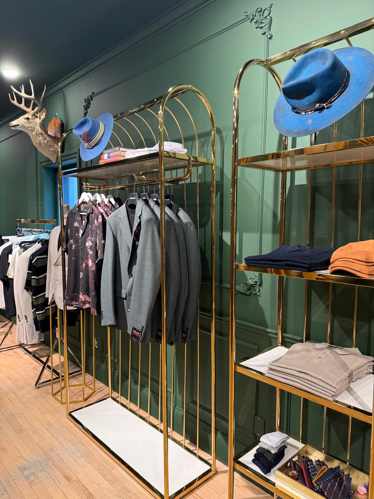 Armor House hats and suits