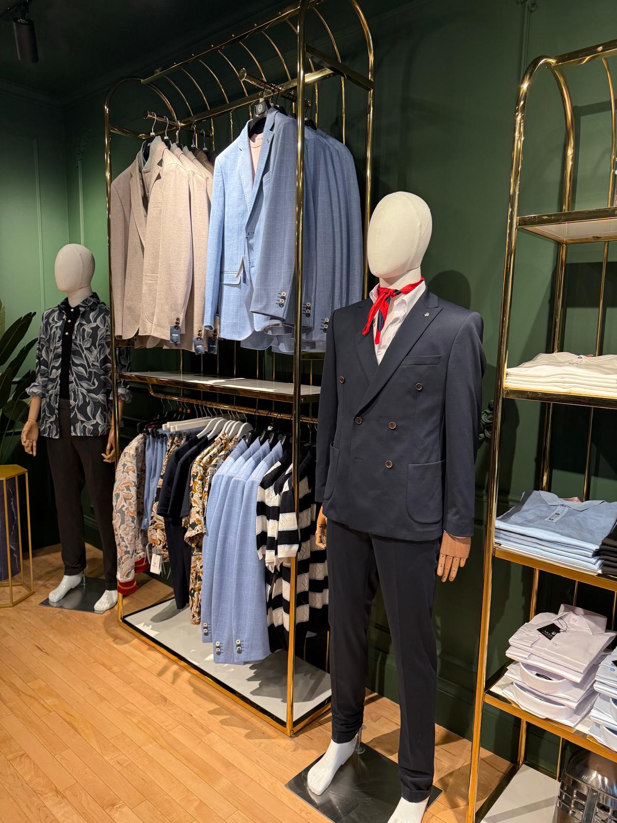 Armor House navy suit